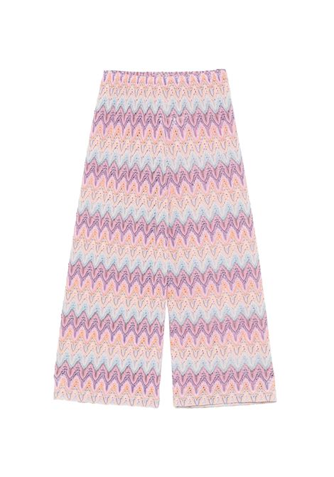Pantalone Mc2 Saint Barth Amalia bambina AMALIARJR00185H Fantasia rosa rachel twist pastel MC2 SAINT BARTH | Pantaloni | AMALIARJR00185H01